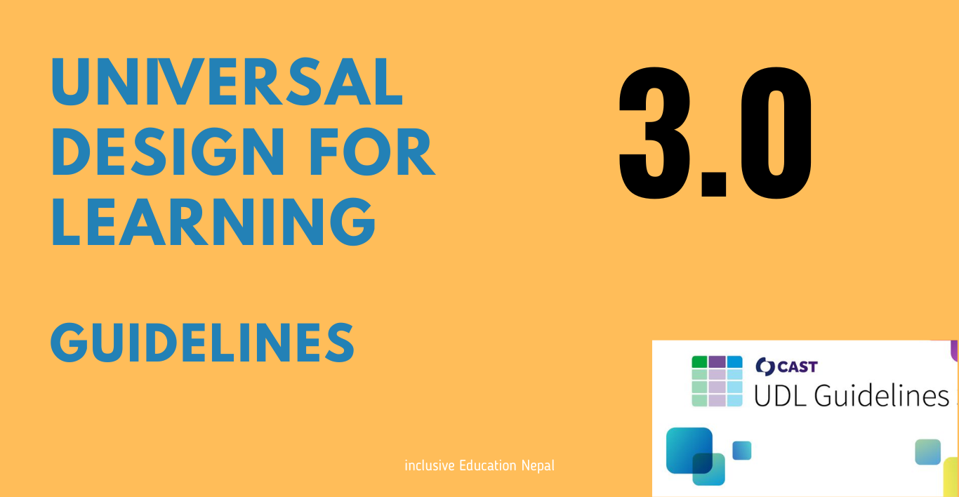 UDL Guidelines 3.0