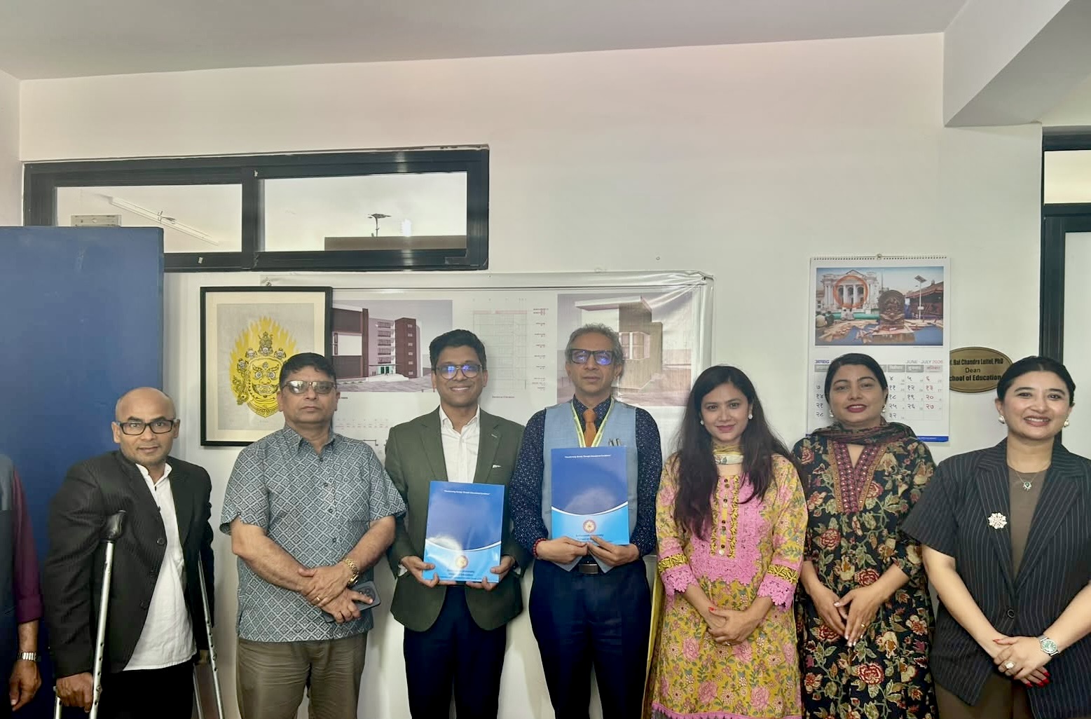 IEN and Kathmandu University School of Education Sign Letter of Understanding